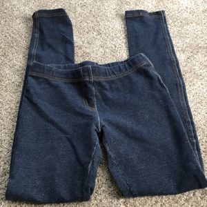 Topshop denim looking leggings